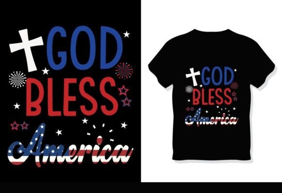 4th of July T Shirt Design