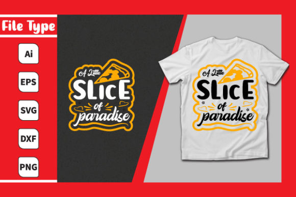 A Little Slice of Paradise Graphics for Local Branding