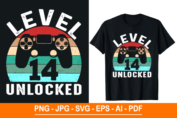 Level 14 Unlocked Graphics for Local Branding