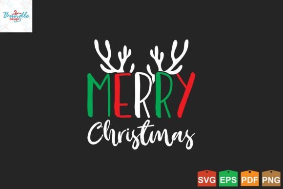 Merry Christmas Plaid Graphic for Print Templates and Graphics